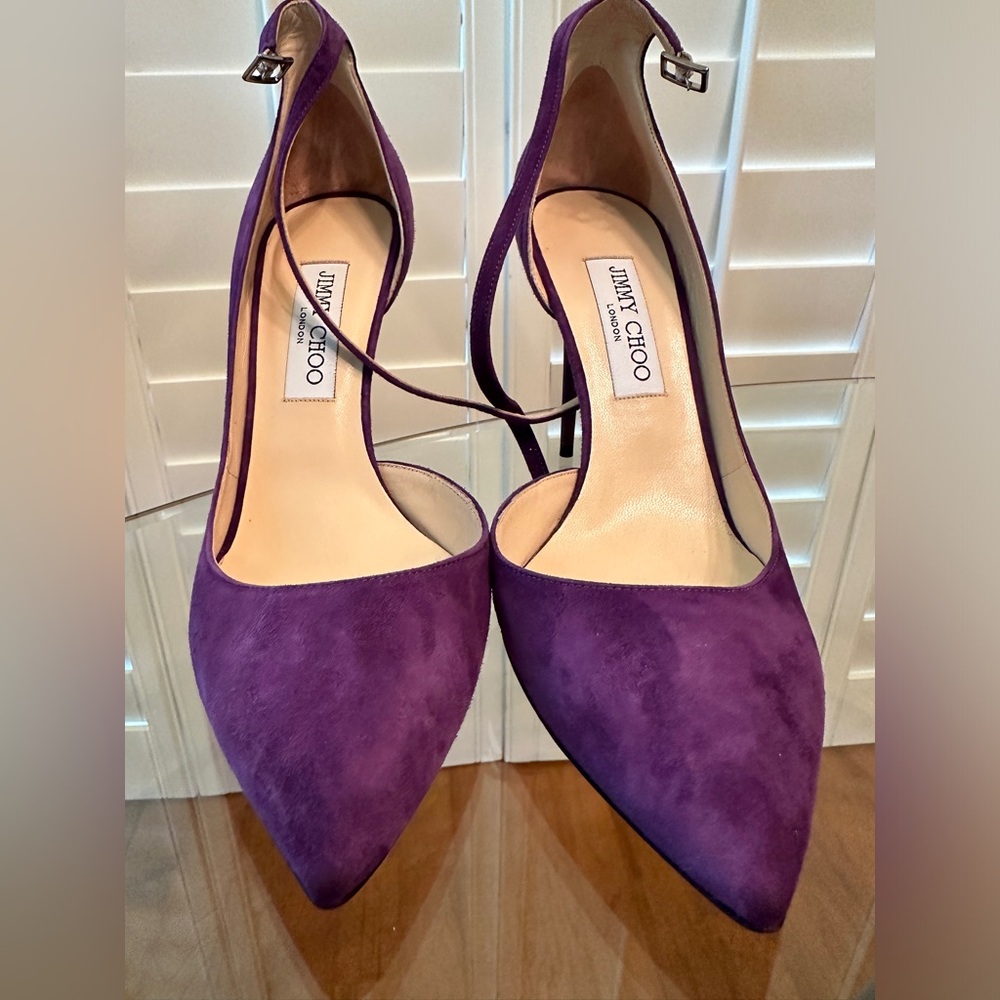 Jimmy Choo pumps with ankle strap